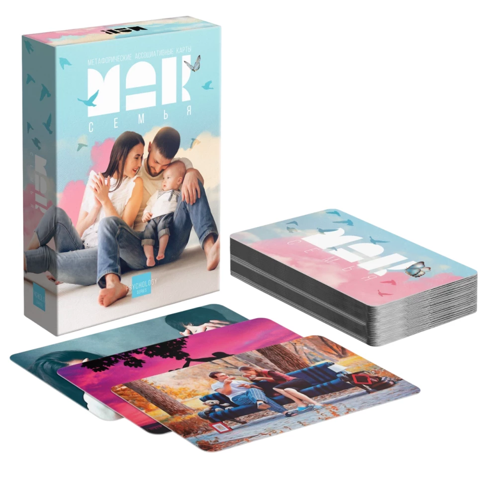Metaphorical Associative Cards - Family, 50 cards
