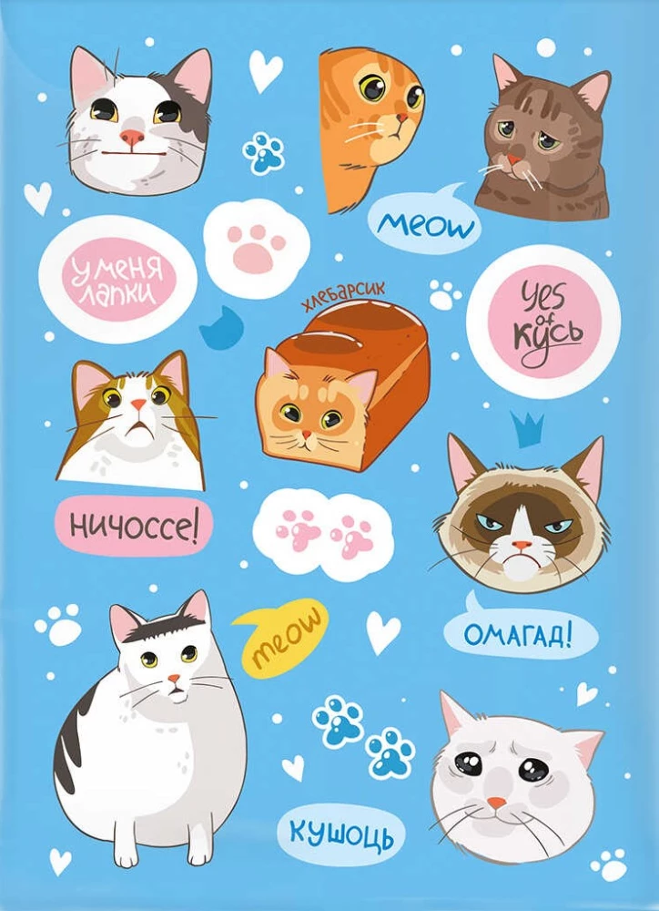 Sticker Set - Memes. Kittens