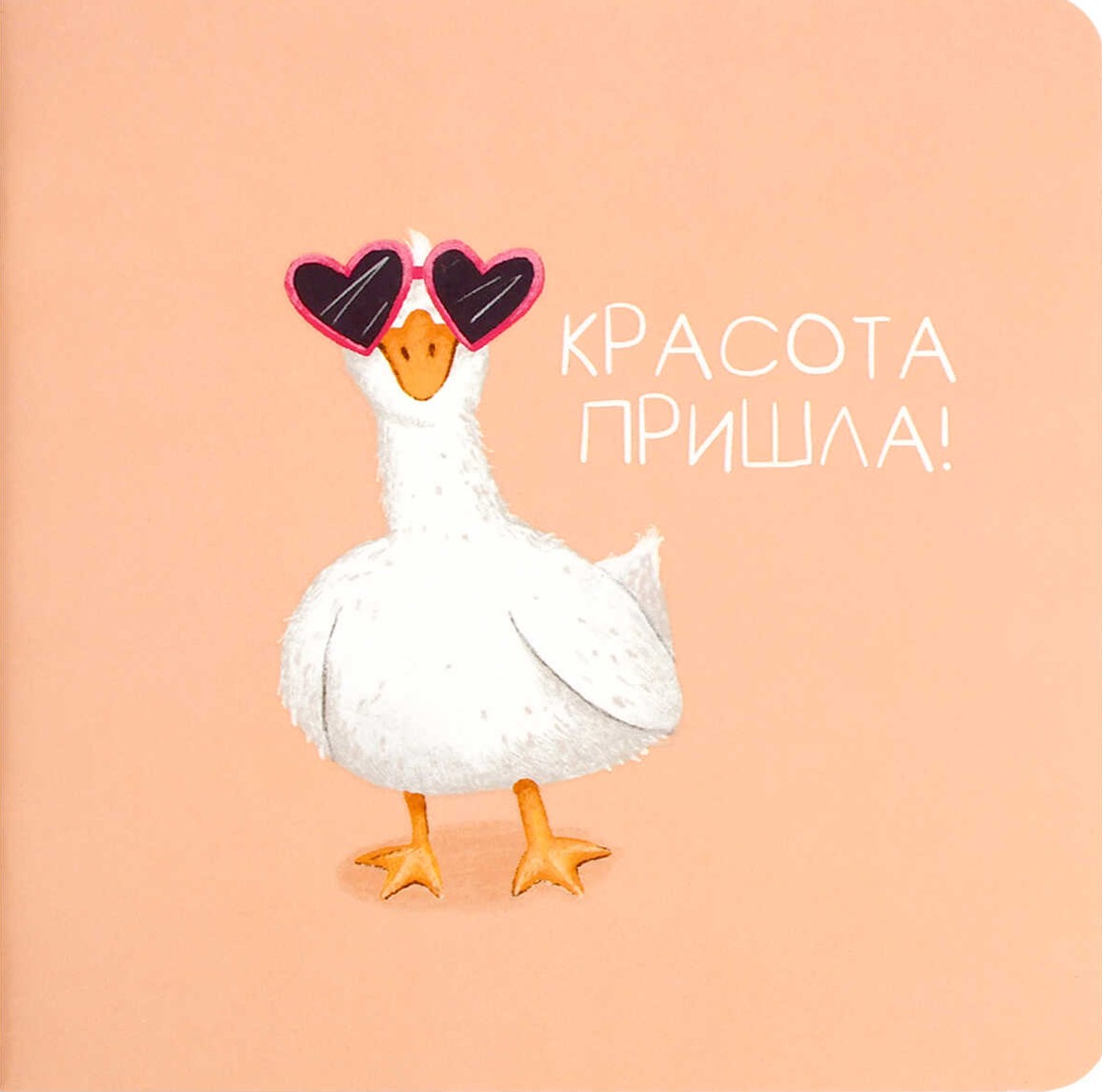 Notebook - Goose Beauty, 32 sheets, combined