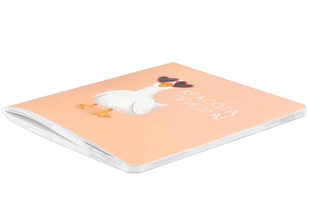 Notebook - Goose Beauty, 32 sheets, combined