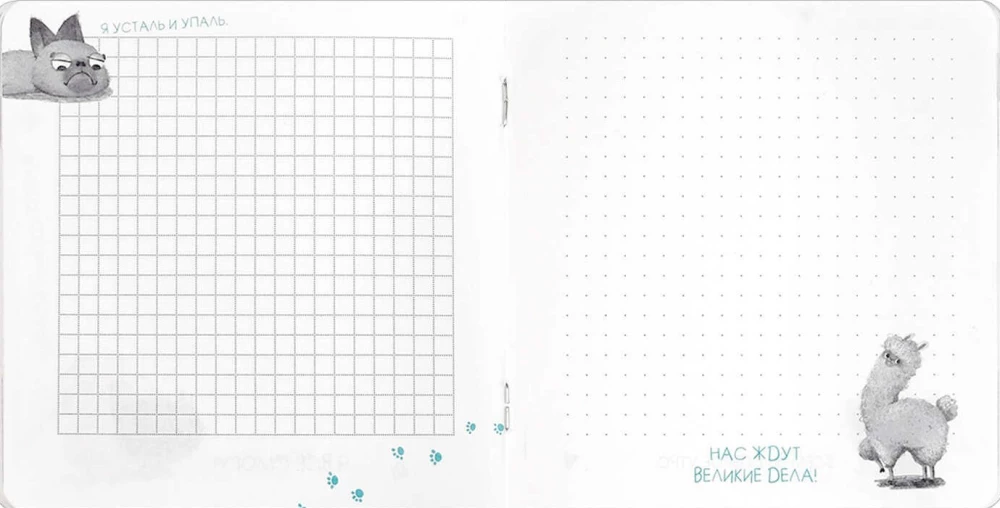 Notebook - Goose Beauty, 32 sheets, combined