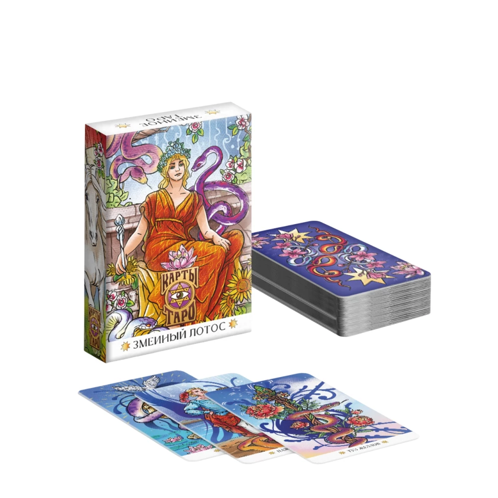 Tarot - Čūsku lotoss, 78 kārtis