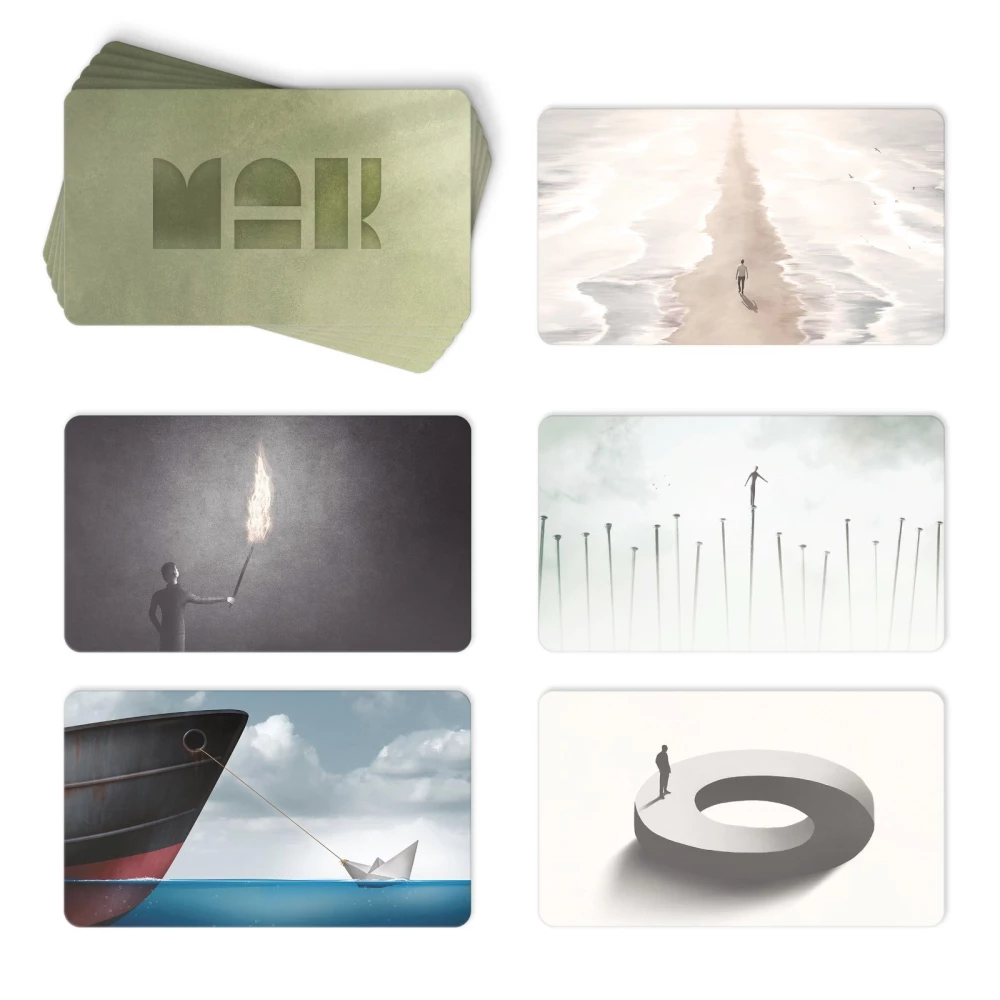 Metaphorical Associative Cards - Deep Fear, 50 cards
