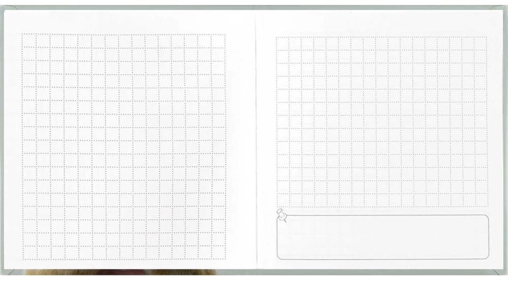 Notebook - Cat in a Hood, 48 sheets, grid
