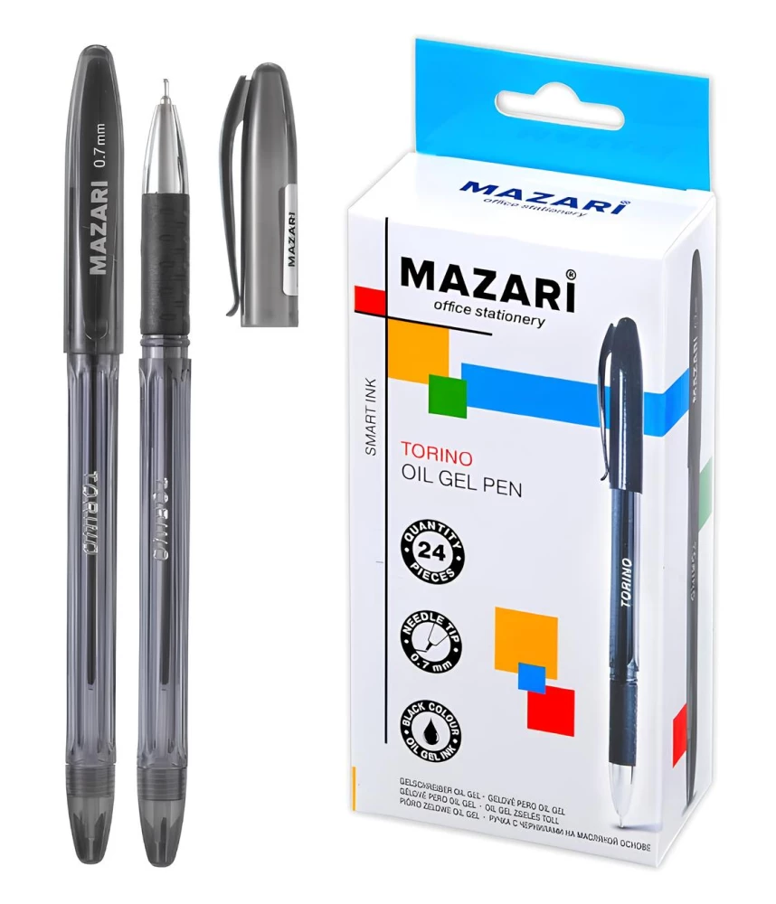 Ballpoint pen - Torino, black
