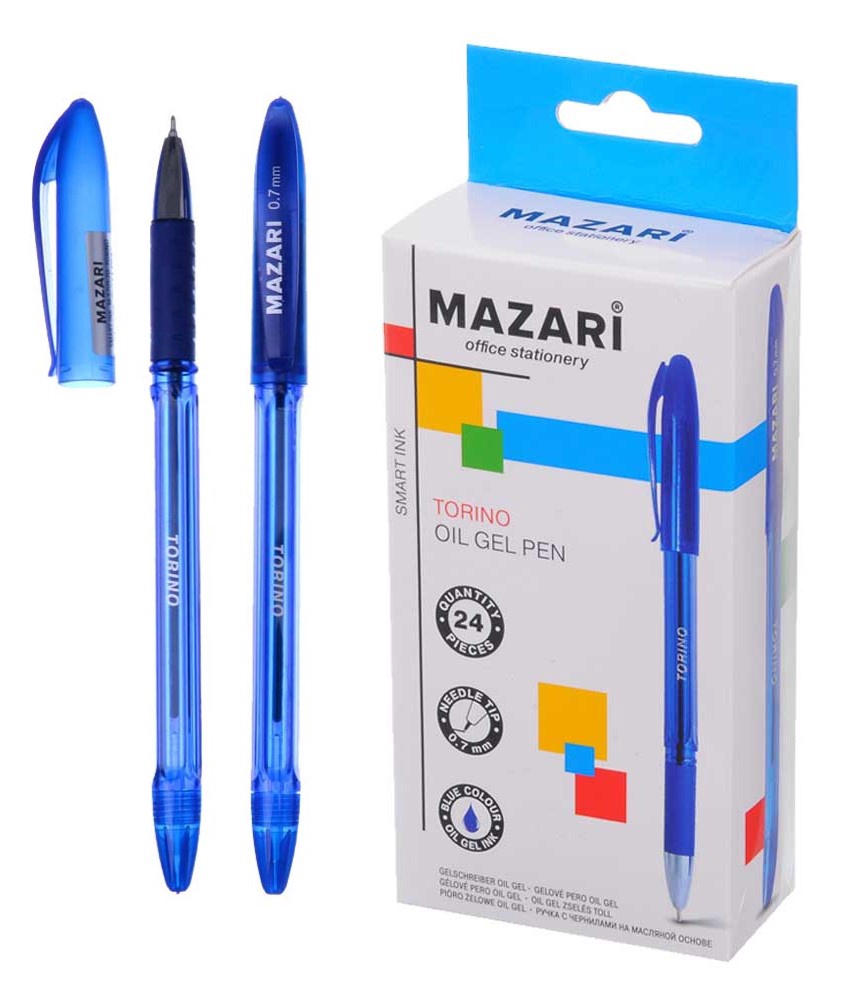 Ручка шарикова- Torino, синняя