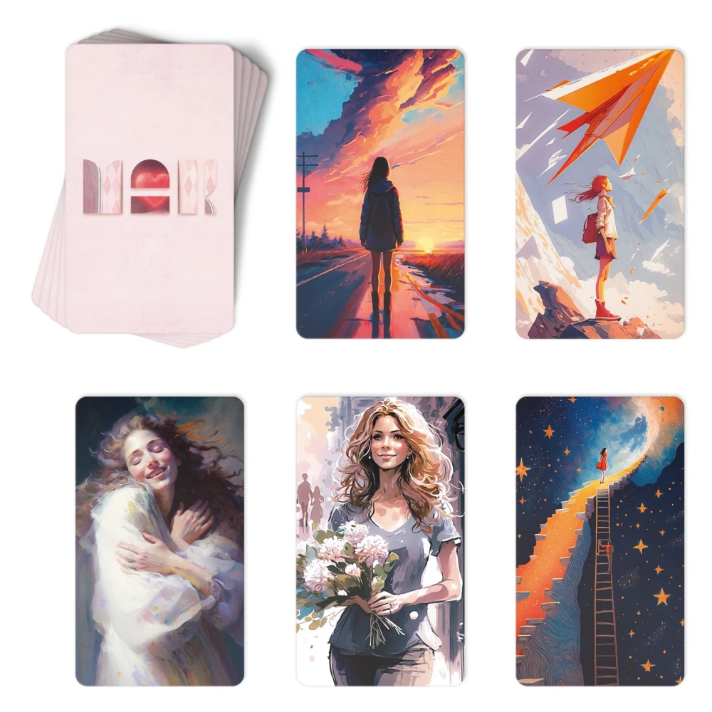 Metaphorical Associative Cards - Breakup: The Path to Healing, 50 Cards
