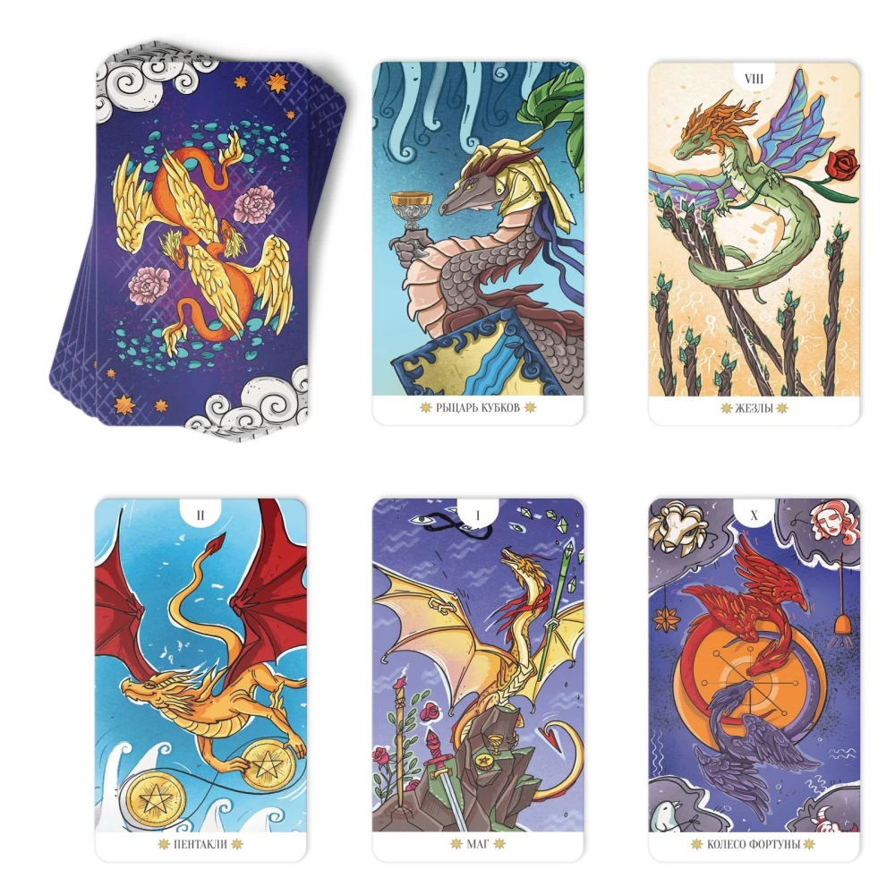 Tarot - Roheline Draakon, 78 kaarti