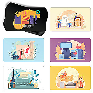 Metaphorical Associative Cards - Professions, 50 Cards