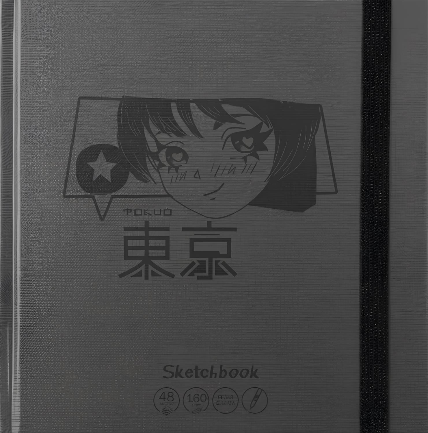 Sketchbook - Anime style, 48 sheets