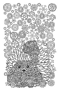 Zeit für Hygge. Mini-Malbuch-Anti-Stress für Kreativität und Inspiration