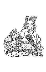 Zeit für Hygge. Mini-Malbuch-Anti-Stress für Kreativität und Inspiration