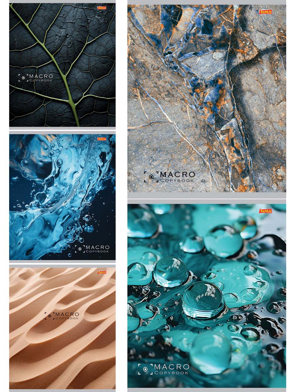 Zeszyt - Natura z bliska, A5, 48 stron, kratka, w asortymencie