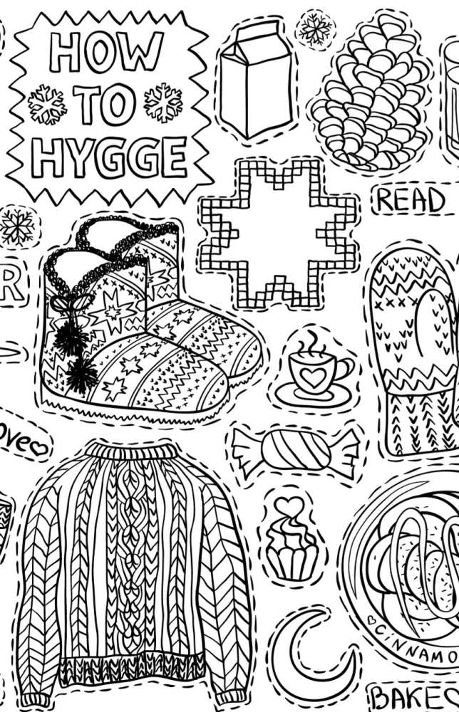 Pokoloruj życie hygge