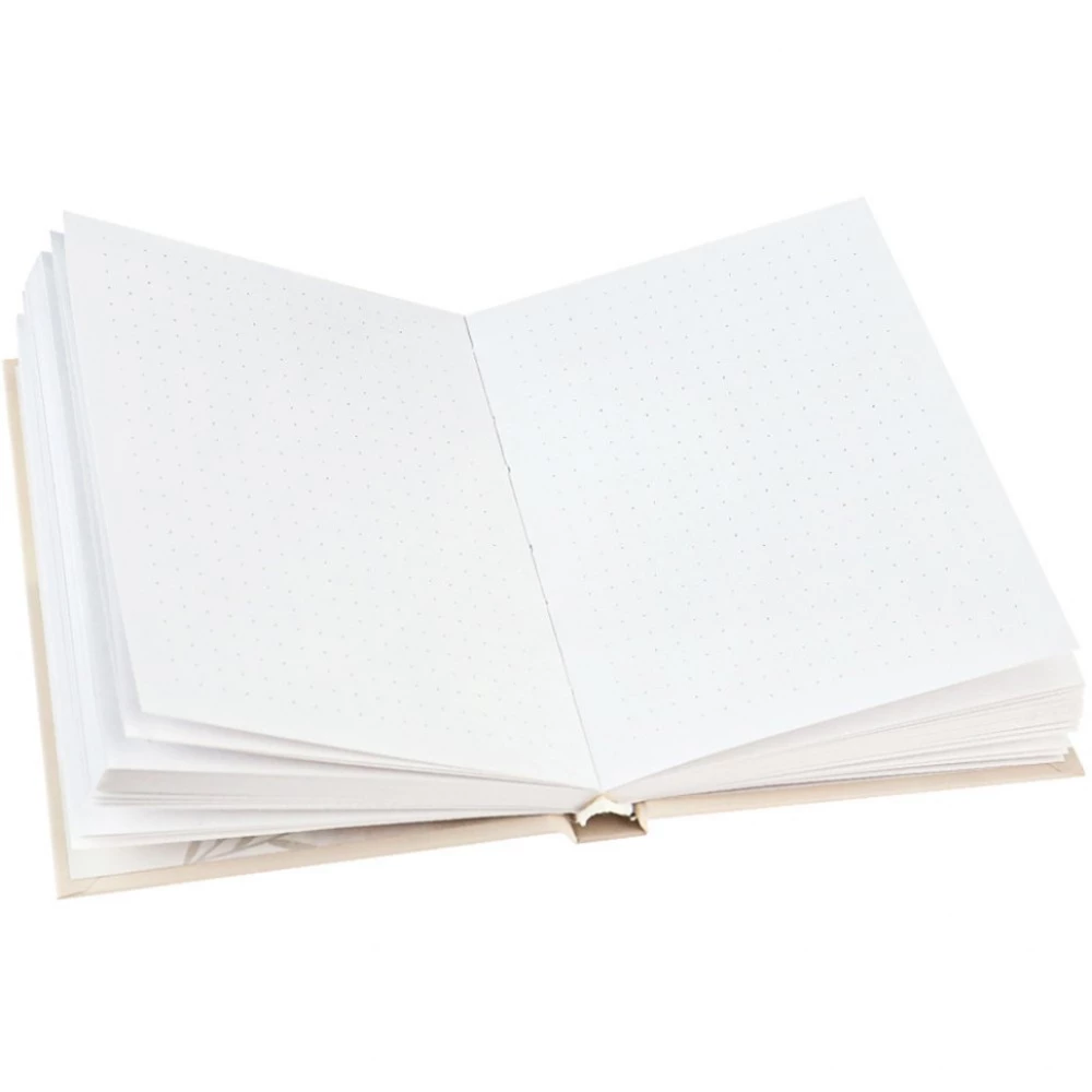 Notebook - Minimalism in Light Tones, A6, 88 Sheets, Dot Grid