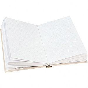 Notebook - Minimalism in Light Tones, A6, 88 Sheets, Dot Grid