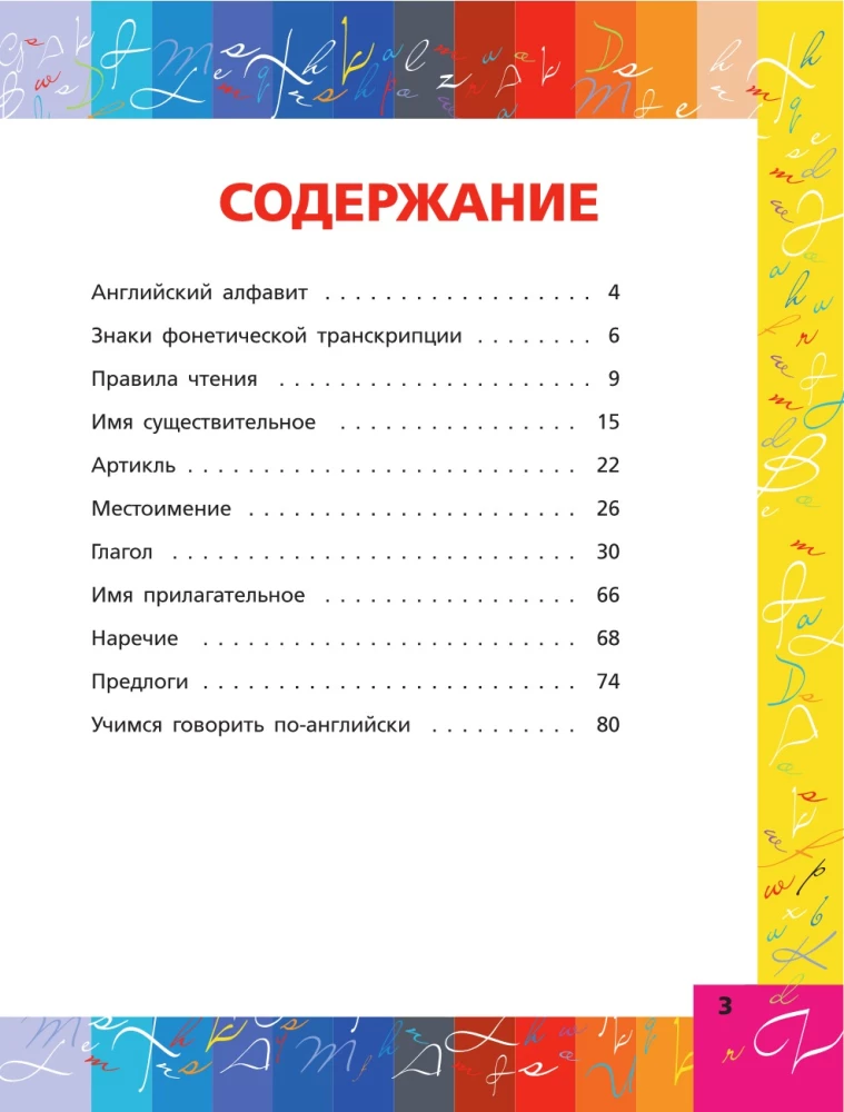 Wszystkie zasady języka angielskiego w schematach i tabelach