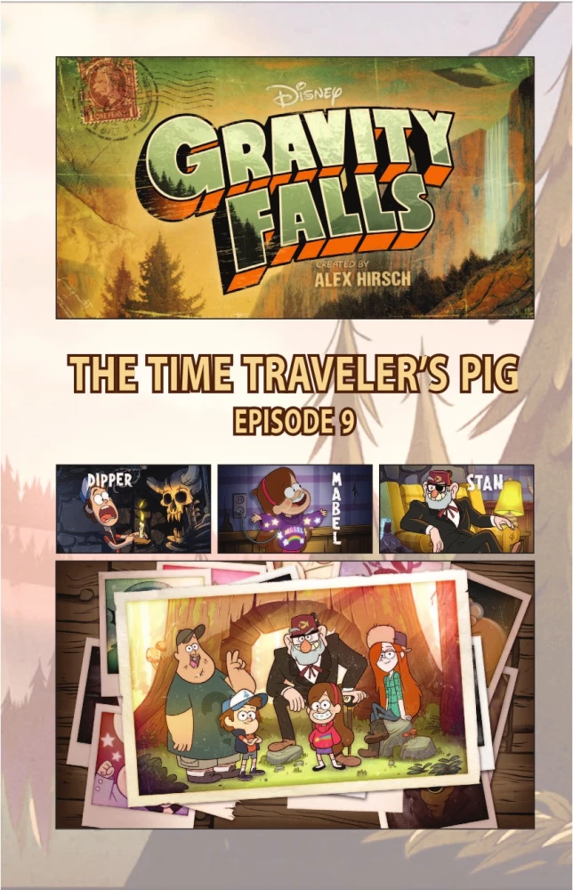 Gravity Falls. Time, Back! = The Time Travelers Pig