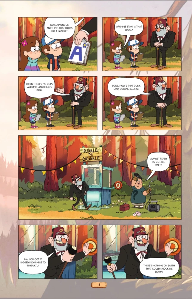 Gravity Falls. Time, Back! = The Time Travelers Pig