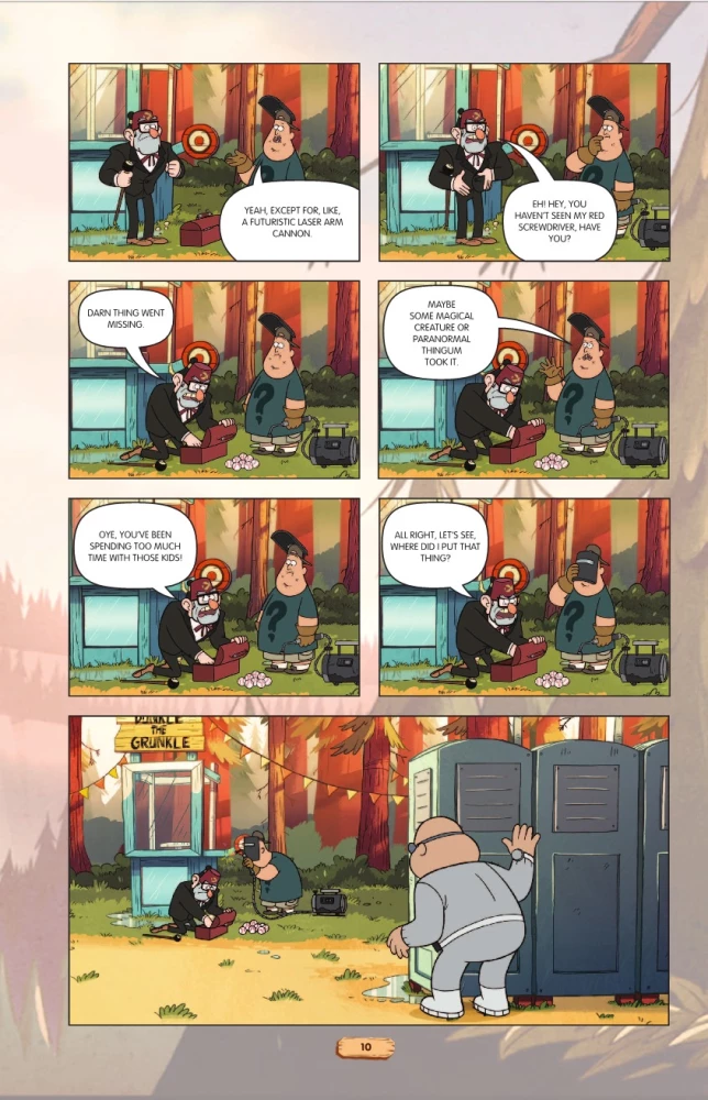 Gravity Falls. Time, Back! = The Time Travelers Pig