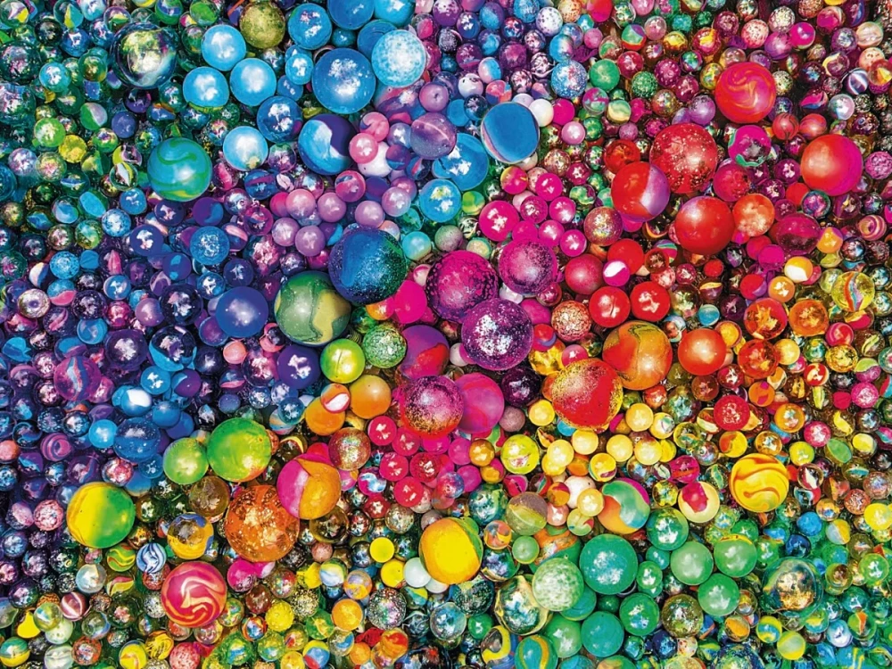 Puzzle of 1000 pieces. Colorboom collection
