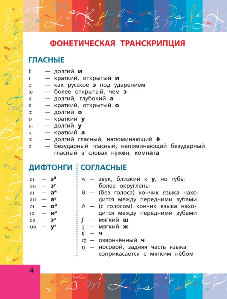 Angielsko-rosyjski, rosyjsko-angielski słownik dla szkoły podstawowej z dwustronną transkrypcją