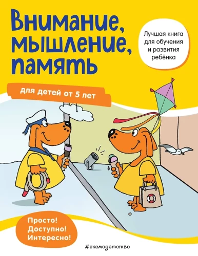 Dėmesys, mąstymas, atmintis: vaikams nuo 5 metų