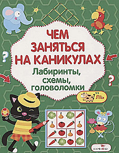 What to do during the holidays? Mazes, schemes, puzzles. Issue 6