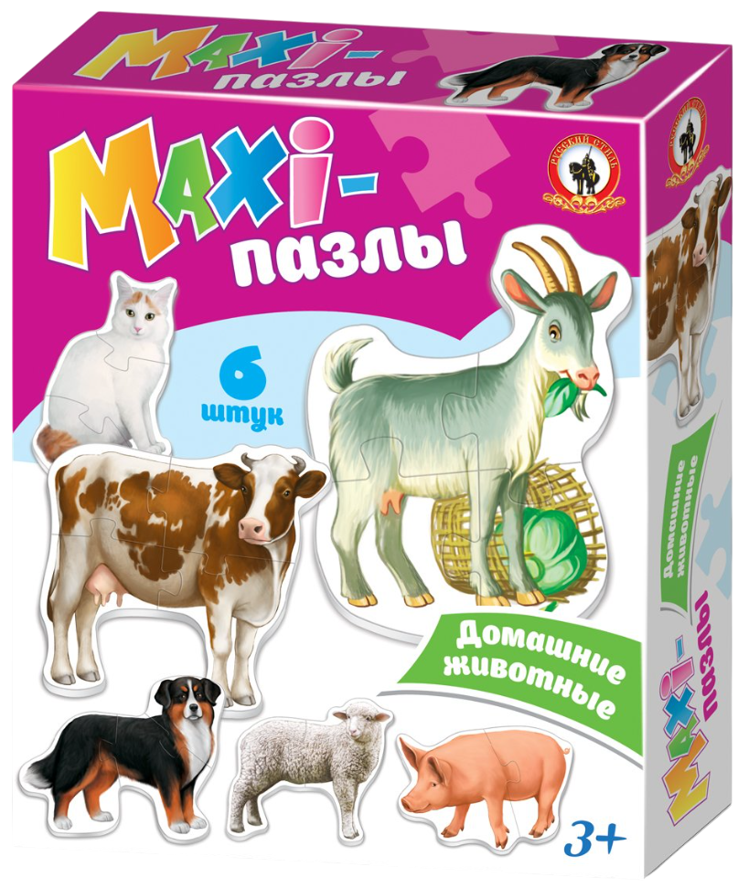 MAXI-pazles - Mājdzīvnieki