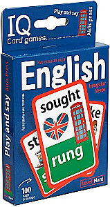 Zestaw karteczek English. Czasowniki nieregularne (100 karteczek)