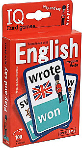Zestaw kartek English. Irregular Verbs (100 kart)
