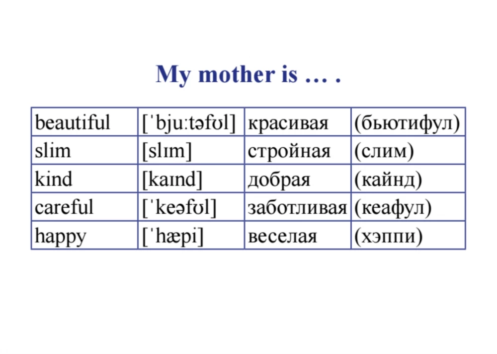 Set of Cards English Language. My First Words and Phrases. Didactic Cards (60 Cards)