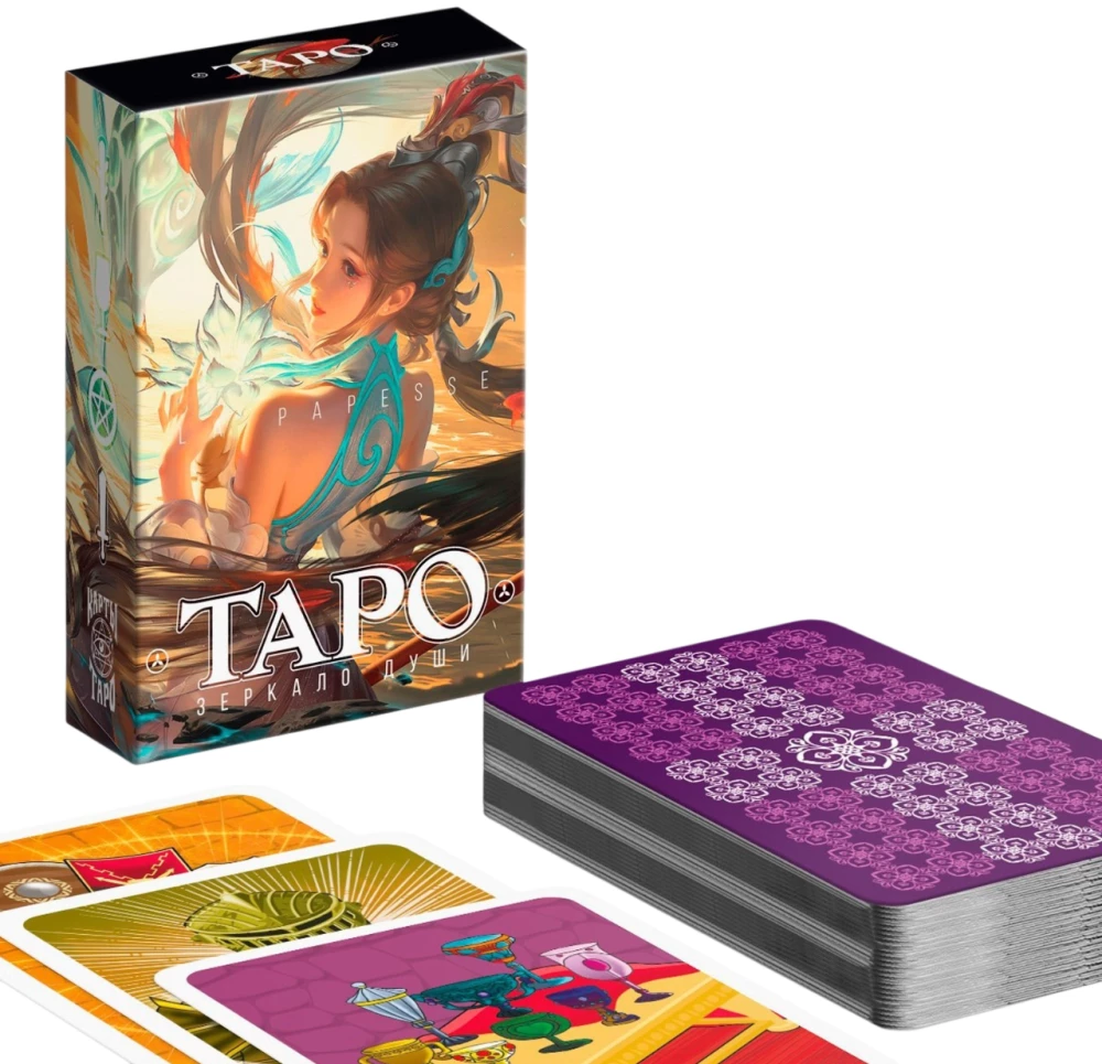 Tarotkarten - Spiegel der Seele, 78 Karten