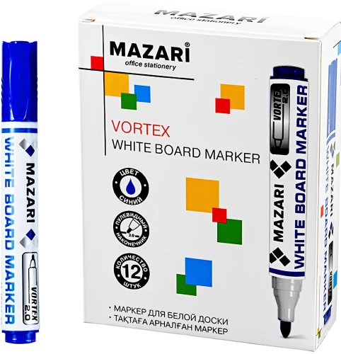 Marker do tablicy białej - Vortex, niebieski