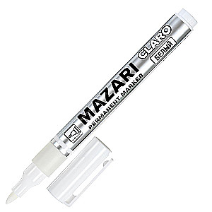 Marker permanentny - Claro, biały