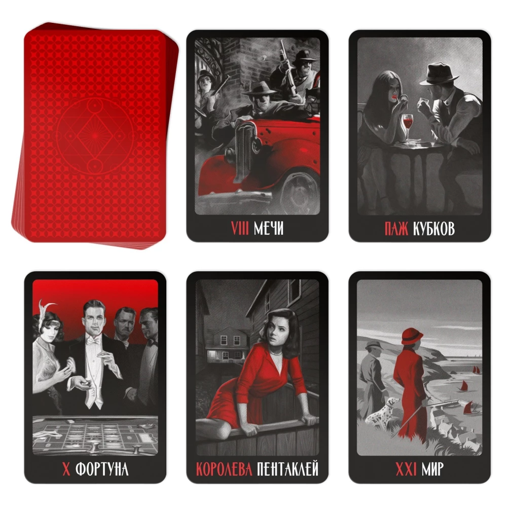 Tarotkarten - NOIR, 78 Karten