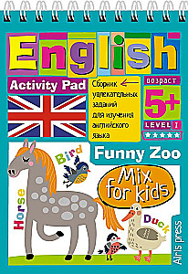 Inteligentny notes. English. Wesołe Zoo (Funny Zoo) Poziom 1