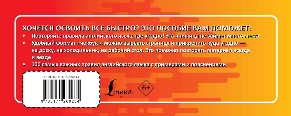 Английский язык. Выучить быстро и просто 100 самых важных правил