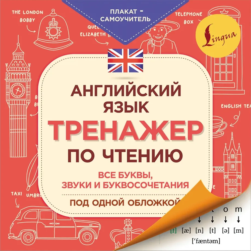 Język angielski. Trener do czytania. Plakat-samouczek