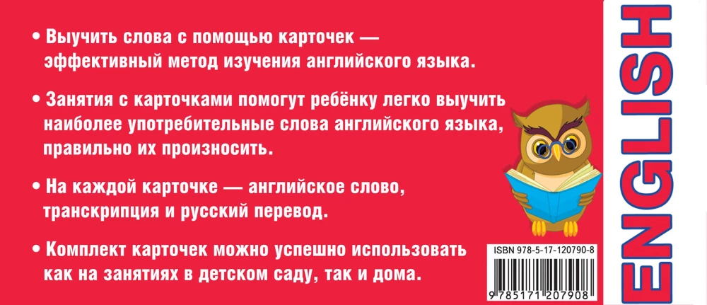 Zestaw kartek 500 kartek do nauki języka angielskiego