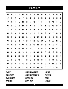 Wordsearch: angielskie krzyżówki dla początkujących. A1+A2