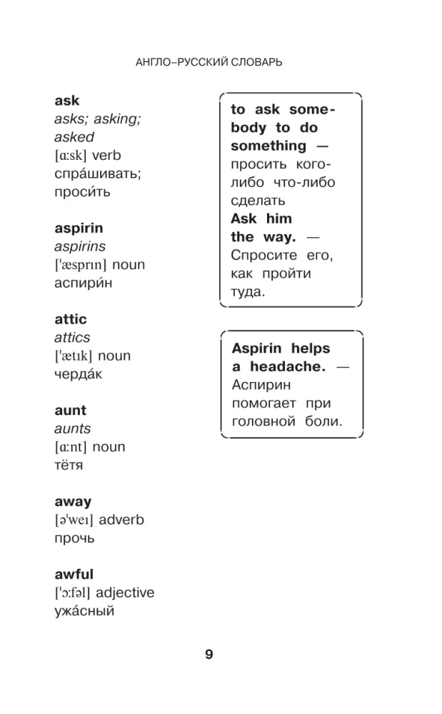 English Language. 5 Dictionaries in One