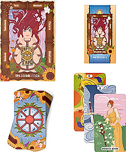Tarot Celebration of the Year (78 cards + instructions)