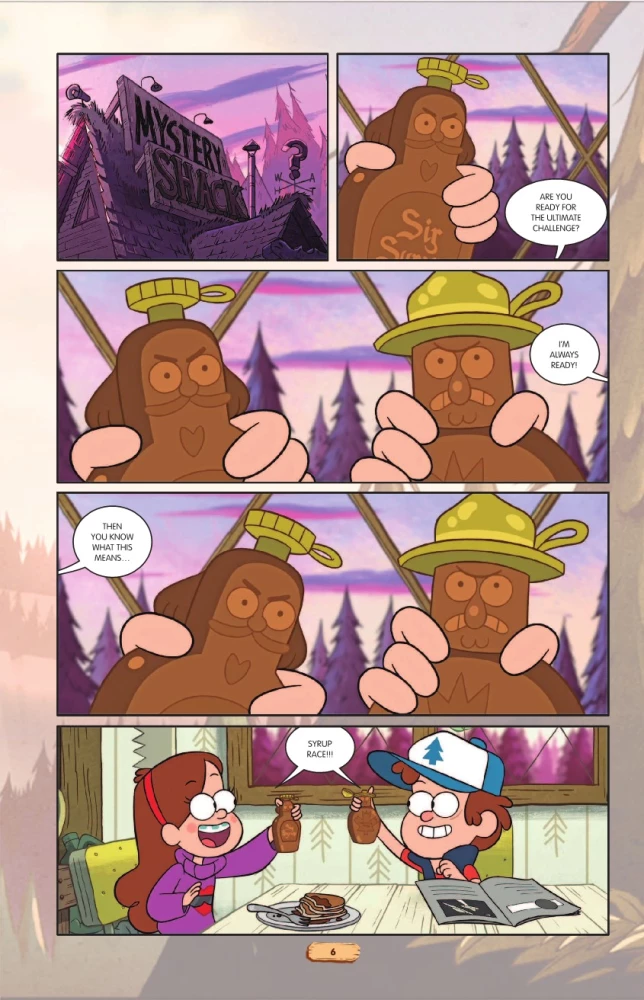 Gravity Falls. The Legend of the Gobblewonker