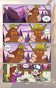 Gravity Falls. The Legend of the Gobblewonker