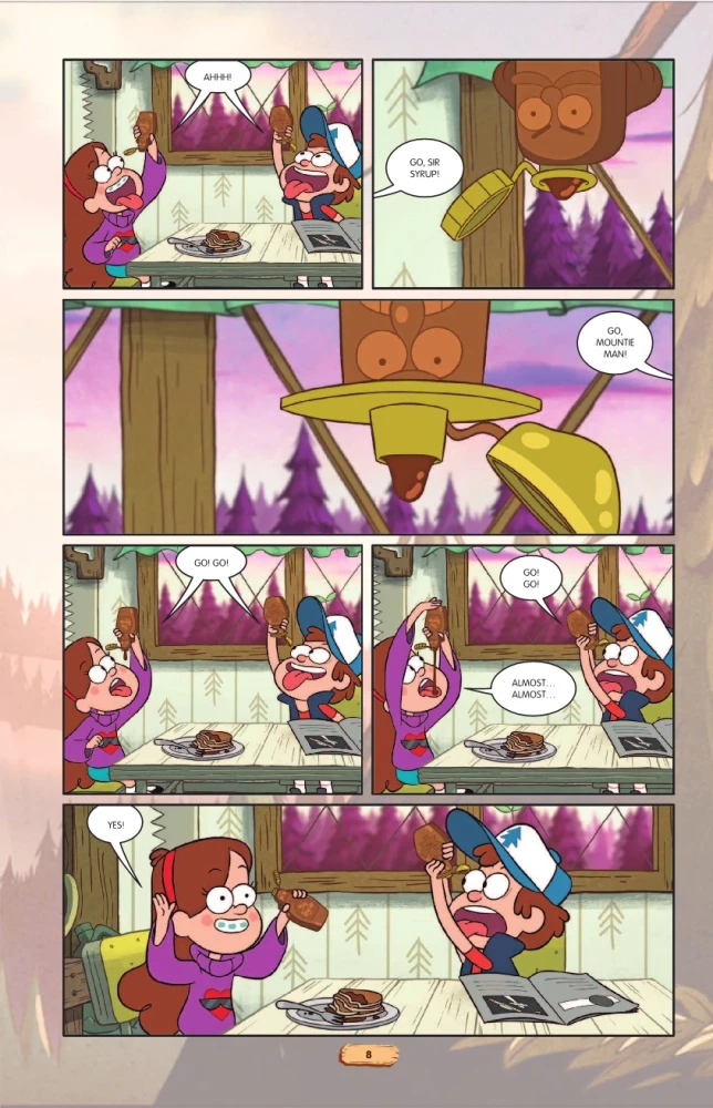 Gravity Falls. The Legend of the Gobblewonker