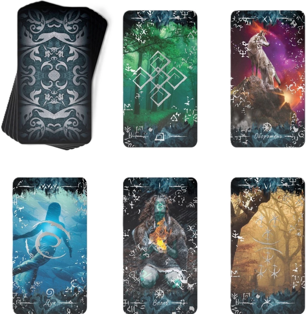 Tarot Księżyc i Wilk (78 kart + instrukcja)