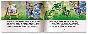 Aline-Butterfly and Her Picture = Biedronka Aline i jej obraz