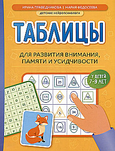 Для развития внимания, памяти и усидчивости у детей