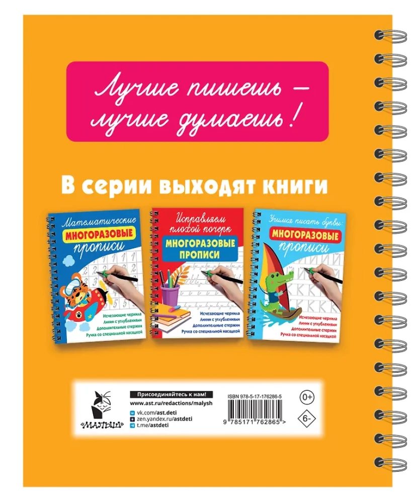 Calligraphic Reusable Workbooks